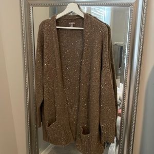 cozy comfy J.Jill glitter sweater